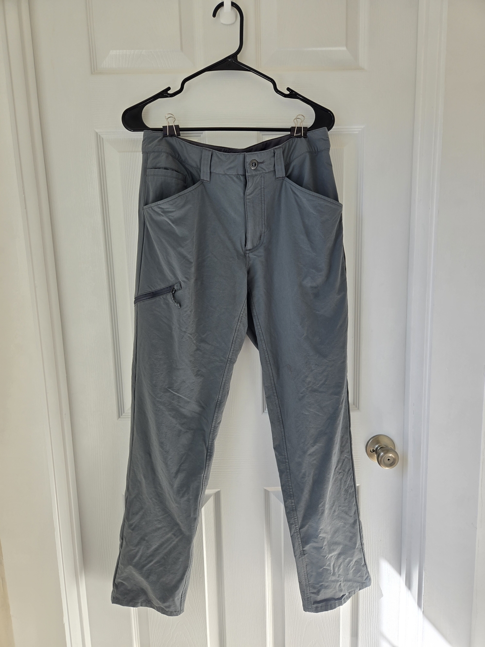 Patagonia Men's Quandry Pants Size 31 Slate Gray Hiking And Climbing